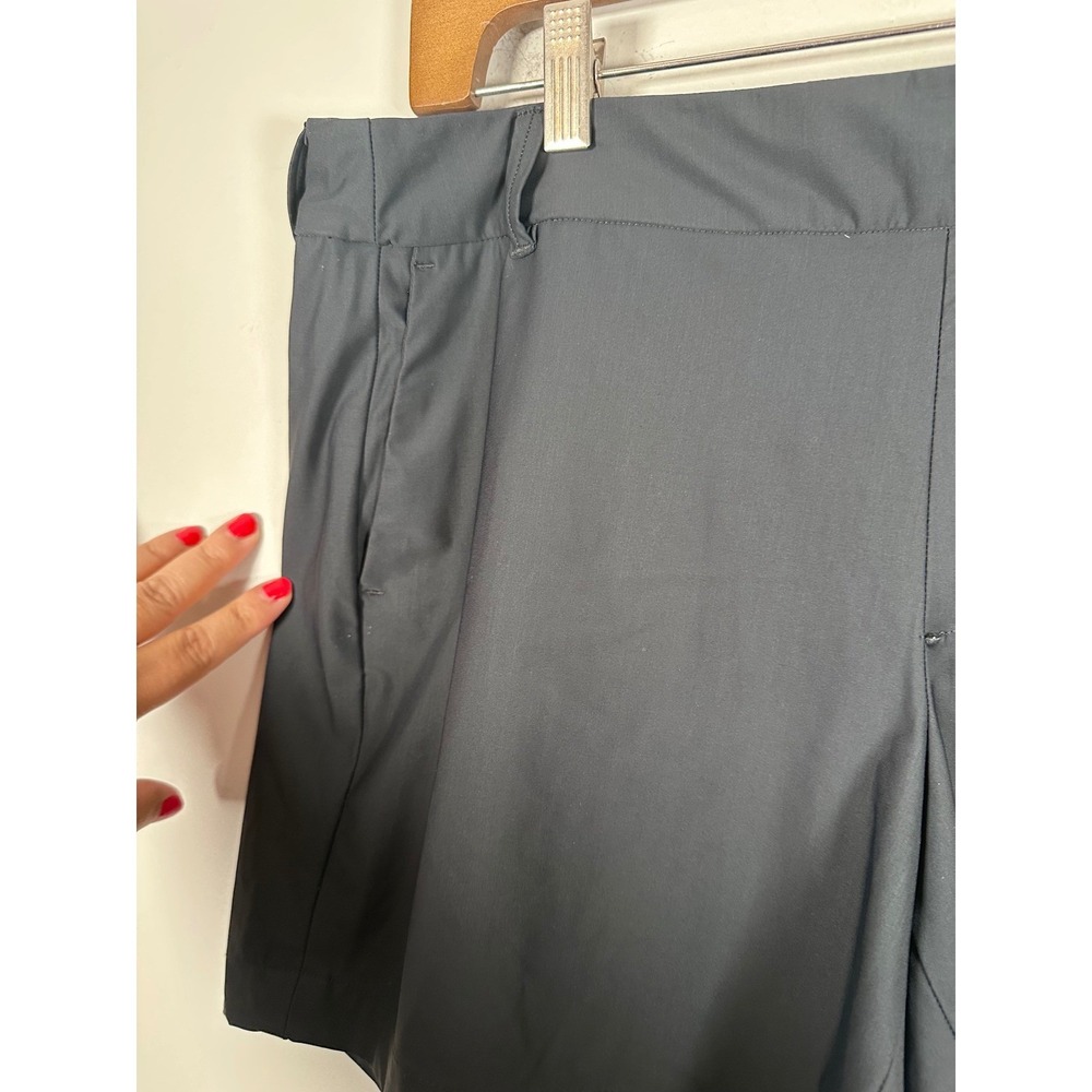 Spanx Sunshine Shorts Women Large Black Stretch Activewear Golf Pull on - Picture 4 of 8